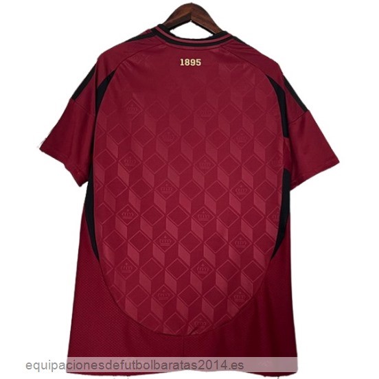 Nuevo Tailandia 1ª Camiseta Belgica 2024 Rojo Baratas